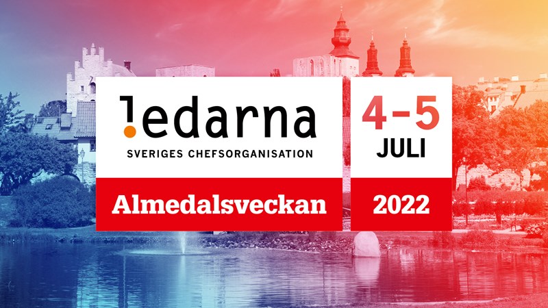 Illustration för Ledarnas medverkan i Almedalen 2022.